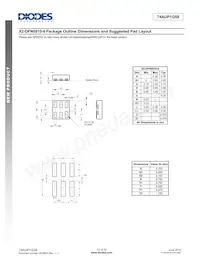 74AUP1G58W6-7 Datasheet Page 13