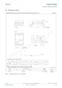 74AUP1G885GD Datasheet Page 11