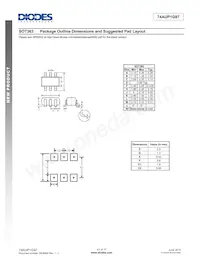 74AUP1G97FW4-7 Datasheet Page 13