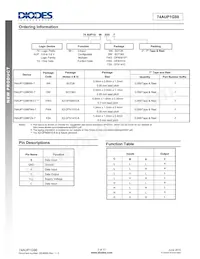 74AUP1G98DW-7 Datasheet Page 2