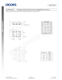 74AUP1G98DW-7 Datasheet Page 16