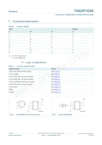 74AUP1G98GN Datasheet Page 4