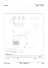 74AUP1G98GN Datasheet Page 16