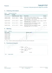 74AUP1T57GF Datasheet Page 2
