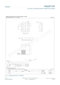 74AUP1T57GF Datasheet Page 15