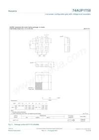 74AUP1T58GN Datasheet Page 15