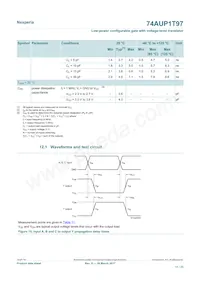 74AUP1T97GS Datasheet Page 11
