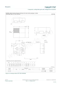 74AUP1T97GS Datasheet Page 18