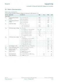 74AUP1T98GN Datasheet Page 6