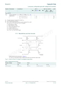 74AUP1T98GN Datasheet Page 10