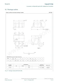 74AUP1T98GN Datasheet Page 12