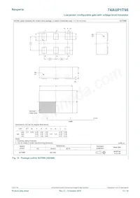 74AUP1T98GN Datasheet Page 13