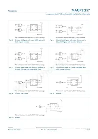 74AUP2G57DPJ Datasheet Page 5