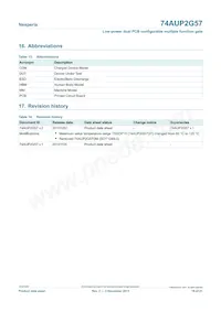 74AUP2G57DPJ Datasheet Pagina 18