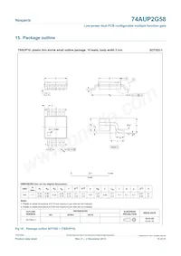 74AUP2G58DPJ Datasheet Page 15