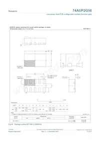74AUP2G58DPJ Datasheet Page 17
