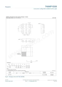 74AXP1G58GNH Datasheet Pagina 13