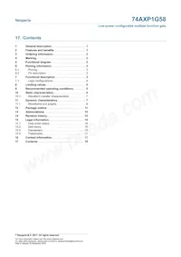 74AXP1G58GNH Datasheet Pagina 18