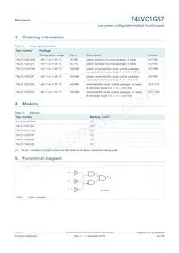 74LVC1G57GN Datasheet Page 2