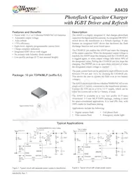 A8439EEJTR-T Datasheet Page 2