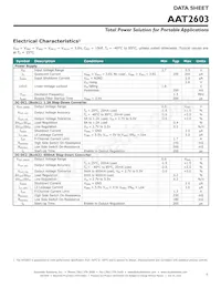 AAT2603INJ-1-T1 Datasheet Page 5