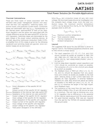 AAT2603INJ-1-T1 Datasheet Page 22