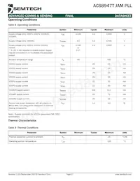 ACS8947T Datasheet Page 17