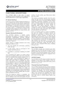 ACT5830QJ1CF-T Datasheet Pagina 11