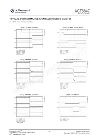 ACT8847QM171-T Datasheet Page 22