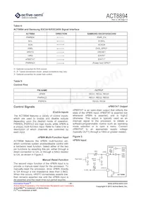 ACT8894Q4I133-T Datasheet Pagina 22