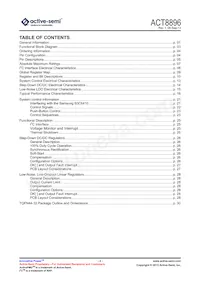 ACT8896Q4I133-T Datasheet Page 2