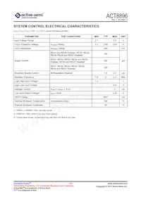 ACT8896Q4I133-T Datasheet Page 13