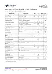 ACT8896Q4I133-T Datasheet Page 14