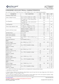 ACT8897Q4I11C-T Datasheet Pagina 15