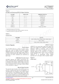 ACT8897Q4I11C-T Datasheet Page 22