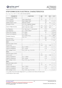 ACT8930QJ134-T Datasheet Page 15