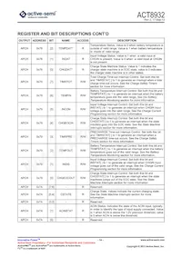 ACT8932QJ133-T Datenblatt Seite 14