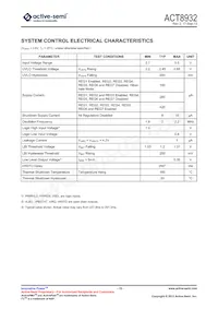 ACT8932QJ133-T Datenblatt Seite 15