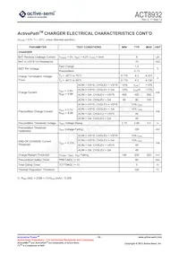 ACT8932QJ133-T Datenblatt Seite 19