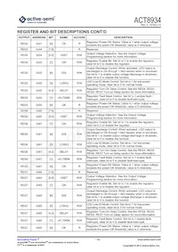 ACT8934QJ333-T Datasheet Page 12