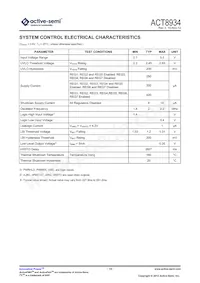 ACT8934QJ333-T Datasheet Page 15