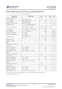 ACT8934QJ333-T Datasheet Page 16