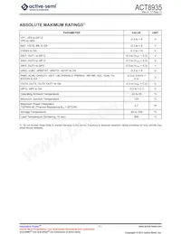 ACT8935QJ10D-T Datasheet Page 7