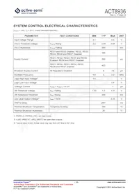 ACT8936QJ135-T Datasheet Page 15