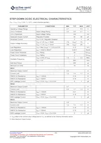 ACT8936QJ135-T Datasheet Page 16