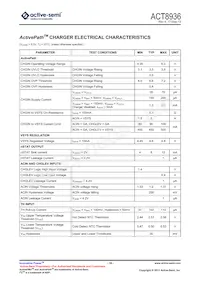 ACT8936QJ135-T Datasheet Page 18