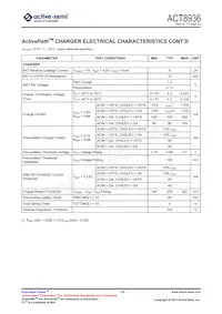 ACT8936QJ135-T Datasheet Page 19