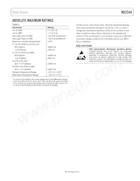 AD2S44-TM11B Datasheet Page 5