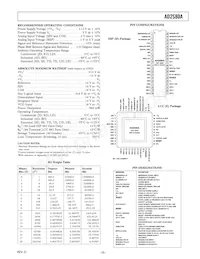 AD2S82AHP-REEL數據表 頁面 5