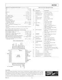AD2S83APZ-REEL Datasheet Page 5